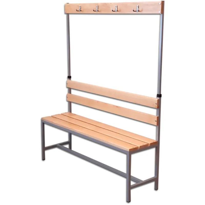 Лава для роздягальні з вішалкою 1300х370х1600 мм (80377) БРІК